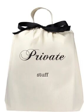 Packing & Organizing Bag Cream, Private Stuff